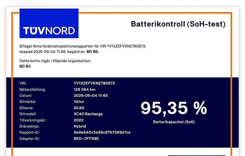 Bild 2 av Volvo XC40 Recharge