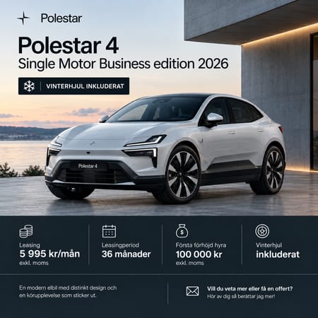 Polestar 4 Long Range Single Motor