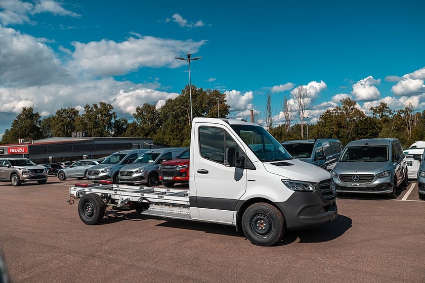 Bild 2 av Mercedes-Benz eSprinter 420 Chassi 81 kWh