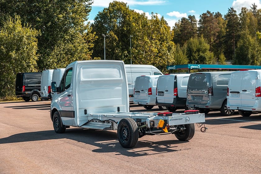 Bild 4 av Mercedes-Benz eSprinter 420 Chassi 81 kWh