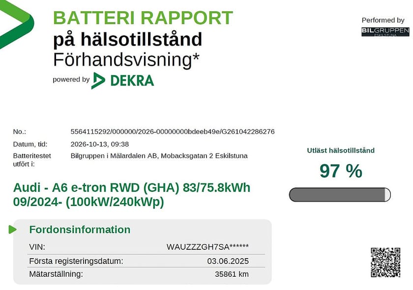 Bild 4 av Audi A6 Avant e-tron