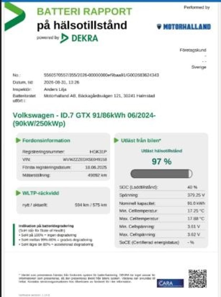 Bild 2 av Volkswagen ID.7 GTX Tourer