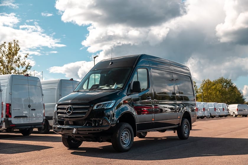 Bild 2 av Mercedes-Benz Sprinter 319 CDI 4x4 Panel Van