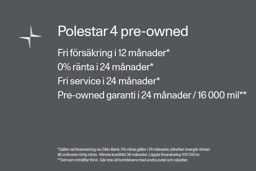 Bild 2 av Polestar 4 Coupé Long range Dual motor