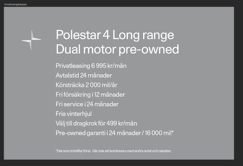 Bild 2 av Polestar 4 Coupé Long range Dual motor