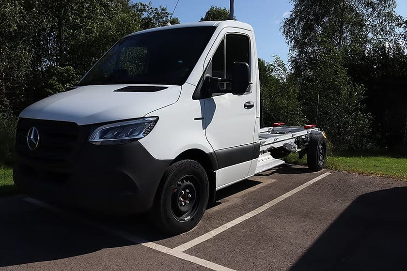 Bild 1 av Mercedes-Benz eSprinter 420 Chassi 81 kWh
