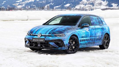 Utvald bild för Här är en första glimt av nya Volkswagen Golf R