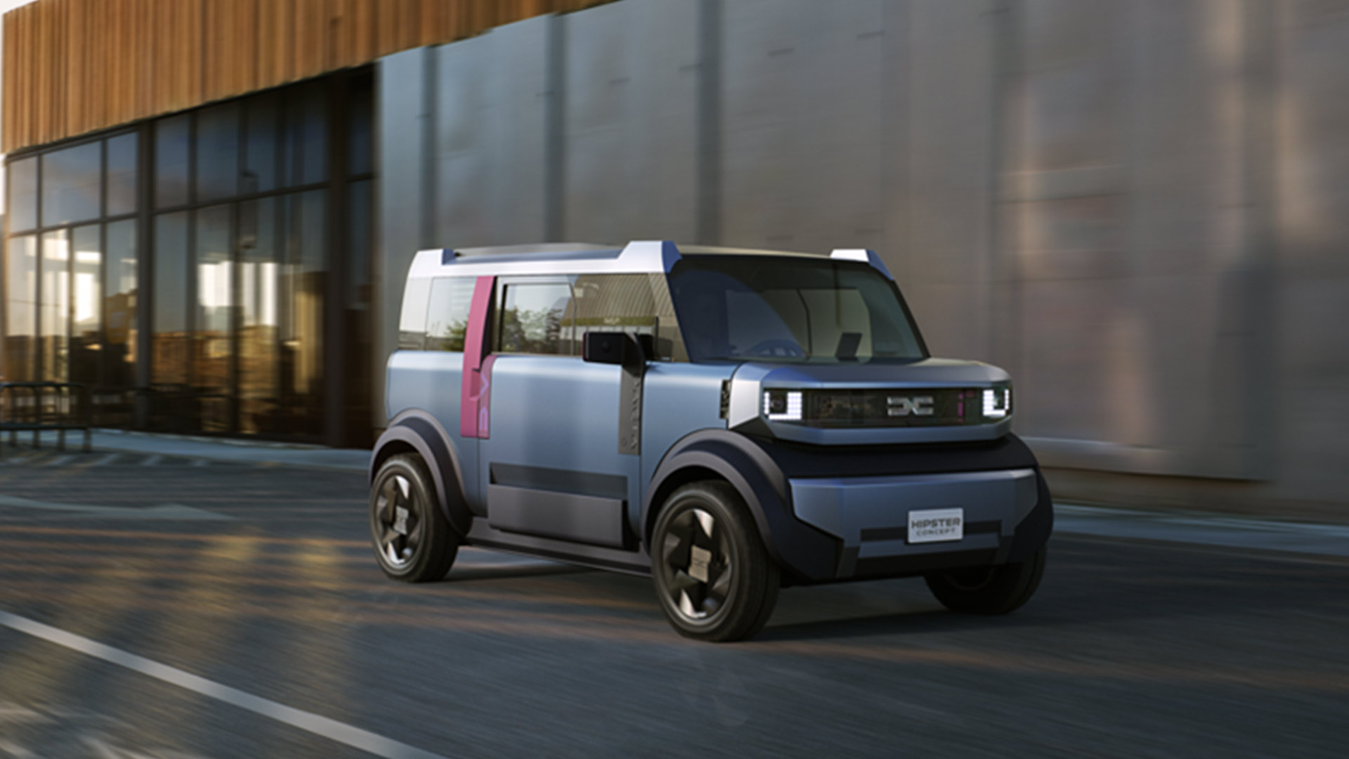 Utvald bild för Nya prisvärda Dacia Hipster Concept banar väg för den enkla elbilen
