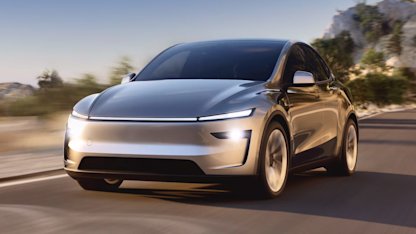 Utvald bild för Nya Tesla Model Y går nu att beställa