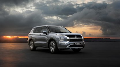 Utvald bild för Nu öppnar orderböckerna för nya Mitsubishi Outlander