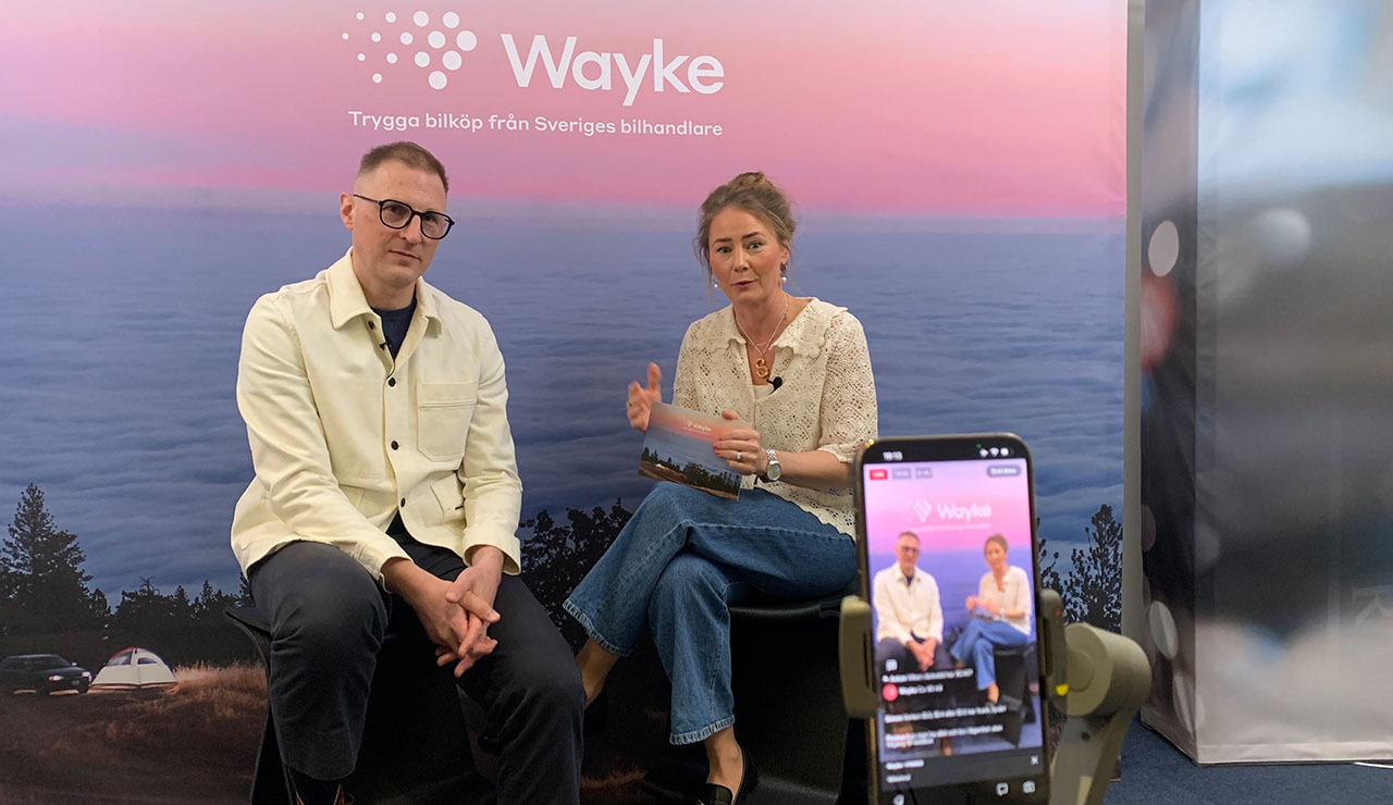 Utvald bild för Wayke Liveshopping - Laddbara bilar i fokus