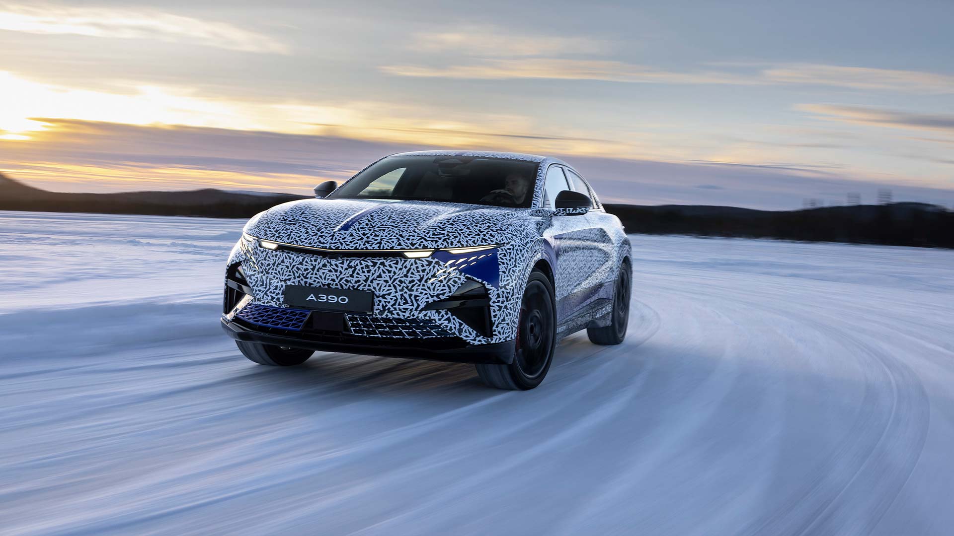 Utvald bild för Nya Alpine A390 finslipas i lappland