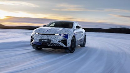Utvald bild för Nya Alpine A390 finslipas i lappland