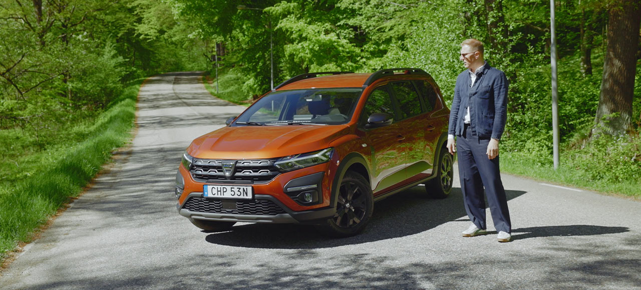 Utvald bild för Provkörning av Dacia Jogger