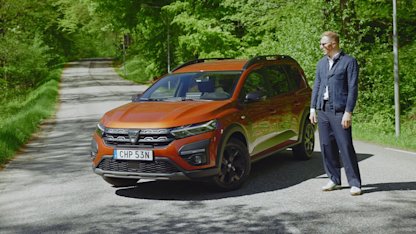 Utvald bild för Provkörning av Dacia Jogger