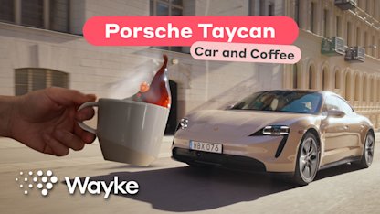 Utvald bild för Provkörning av Porsche Taycan 2021