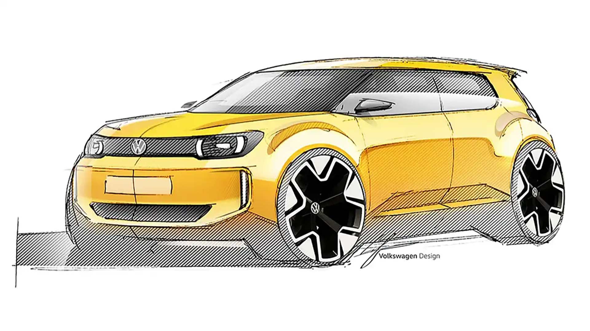 Utvald bild för Volkswagen visar upp nya konceptbilen ID. Every1