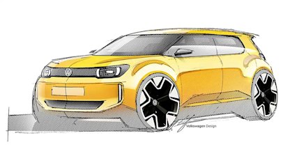 Utvald bild för Volkswagen visar upp nya konceptbilen ID. Every1