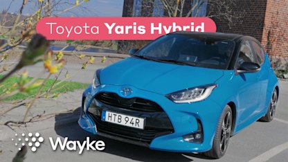 Utvald bild för Provkörning av Toyota Yaris Hybrid