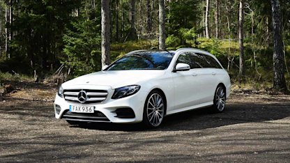 Utvald bild för Provkörning - Mercedes E-klass