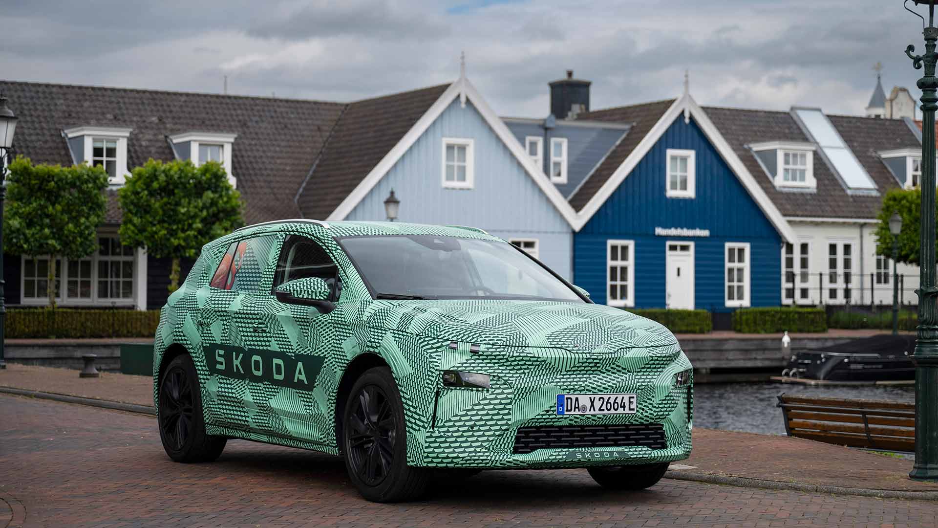 Utvald bild för Här är nya Skoda Elroq – världspremiär i höst
