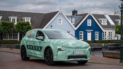 Utvald bild för Här är nya Skoda Elroq – världspremiär i höst