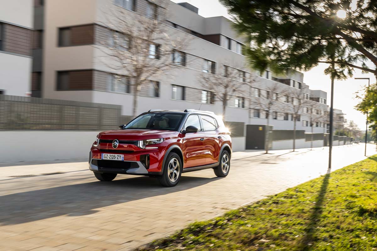Utvald bild för Billiga elbilen Citroën e-C3 Aircross får längre räckvidd