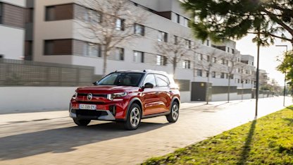 Utvald bild för Billiga elbilen Citroën e-C3 Aircross får längre räckvidd
