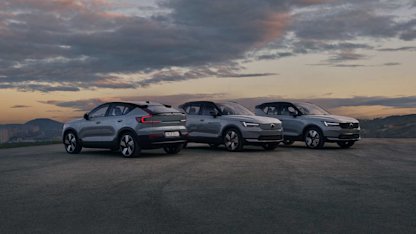 Utvald bild för Volvo XC40, EX40 och EC40 uppdateras