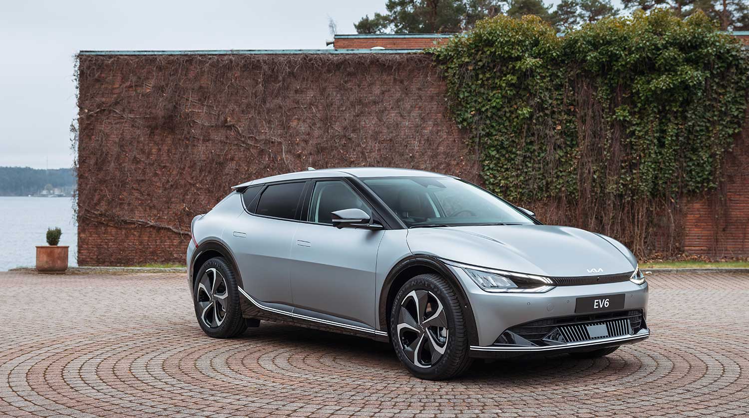 Utvald bild för Exklusiv visning av KIA EV6
