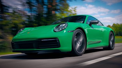Utvald bild för Provkörning av Porsche 911 Carrera T