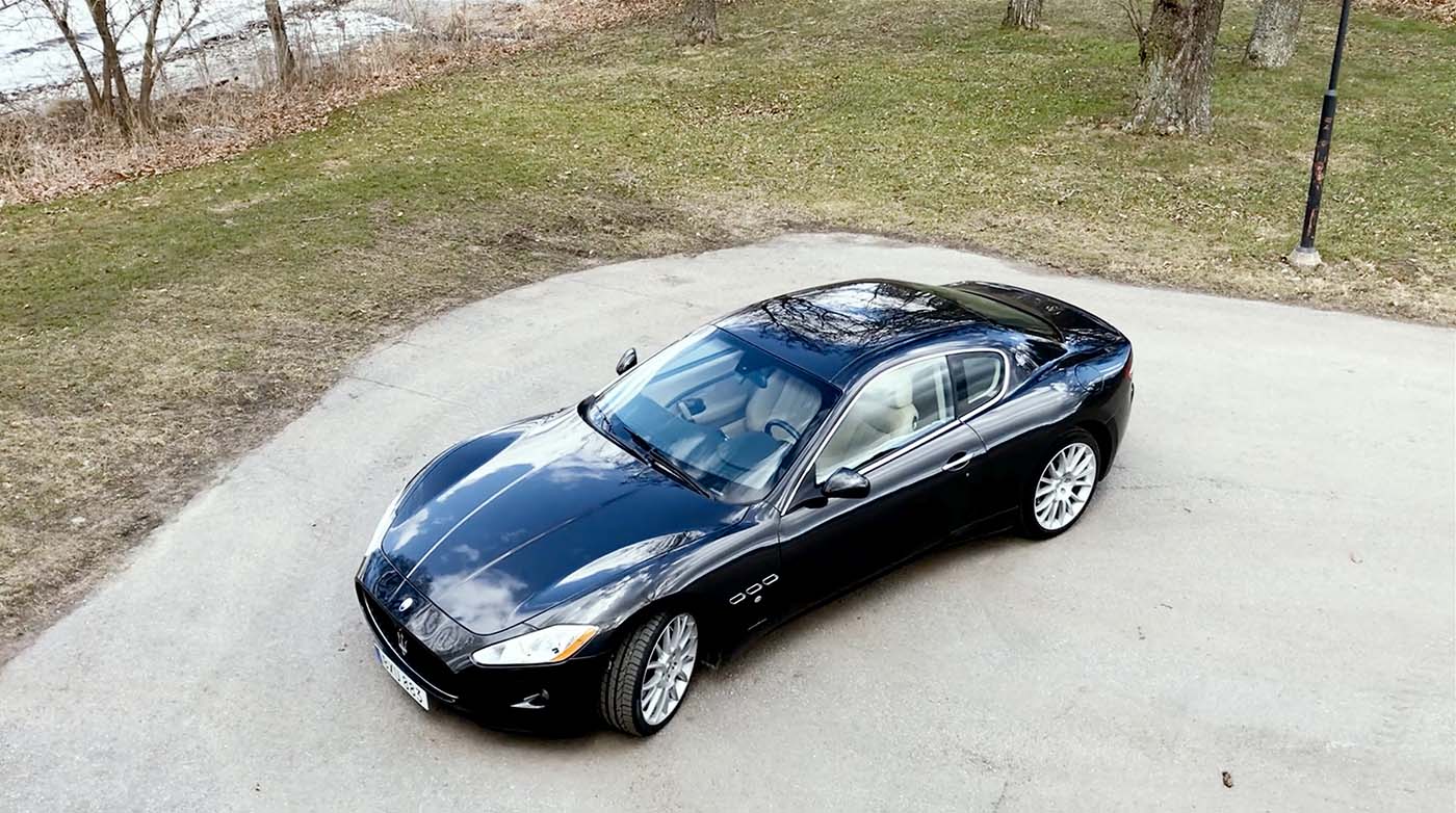 Utvald bild för Provkörning - Maserati Granturismo S