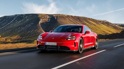 Utvald bild för Porsche lanserar tre nya Taycan-modeller