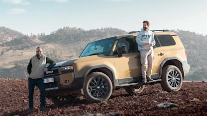 Utvald bild för Provkörning av Toyota Land Cruiser 250 i Marocko