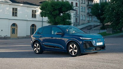 Utvald bild för Provkörning av Audi Q6 e-tron quattro
