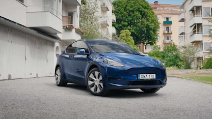 Utvald bild för Provkörning av Tesla Model Y