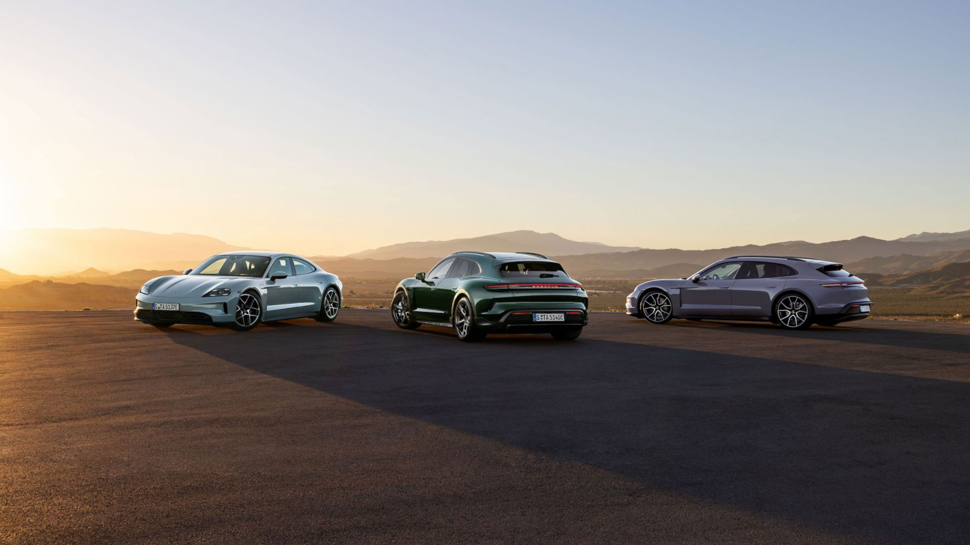 Utvald bild för Här är uppdaterade Porsche Taycan