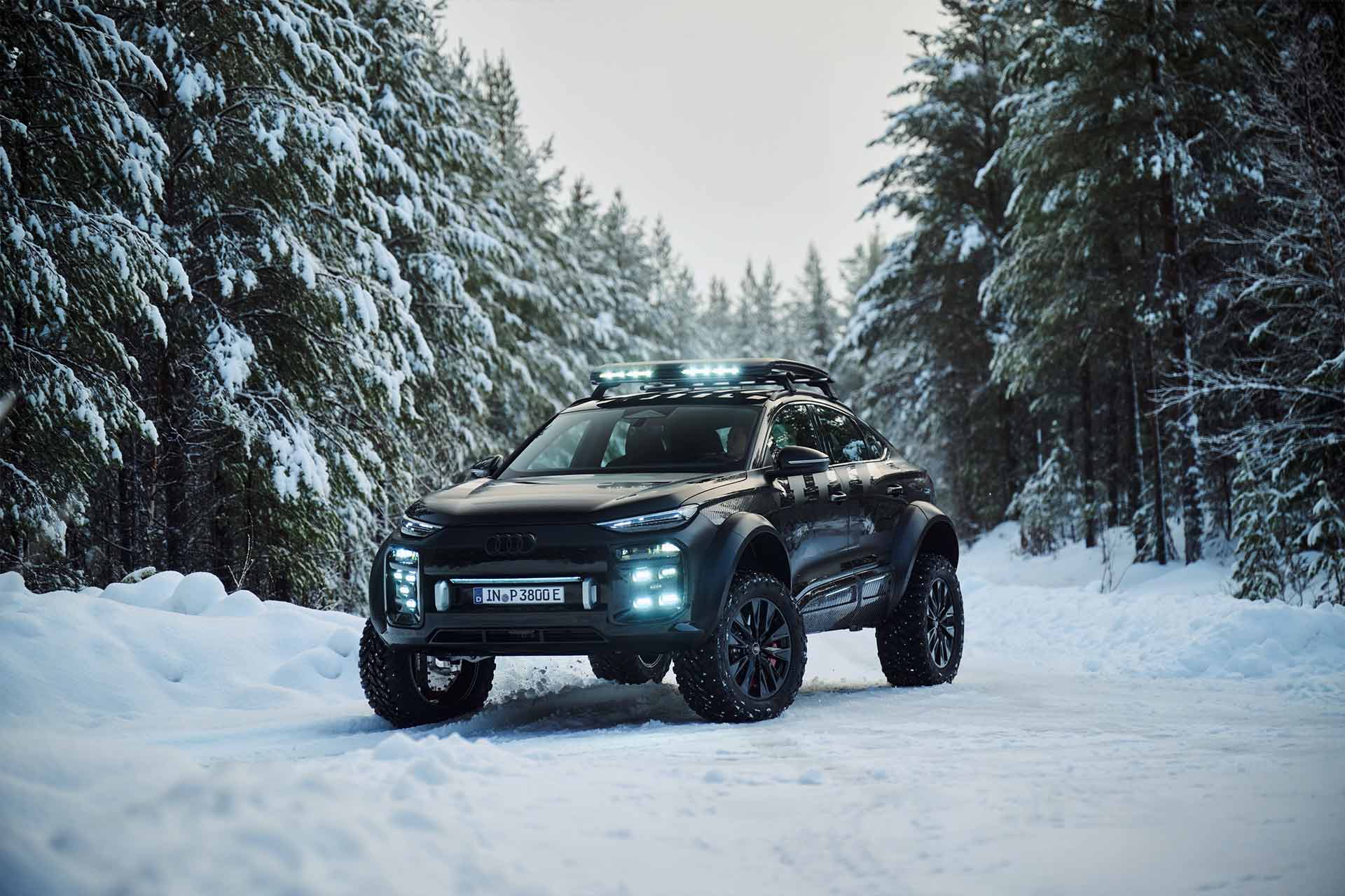 Utvald bild för Premiär för Audi Q6 e-tron Offroad Concept nu i helgen