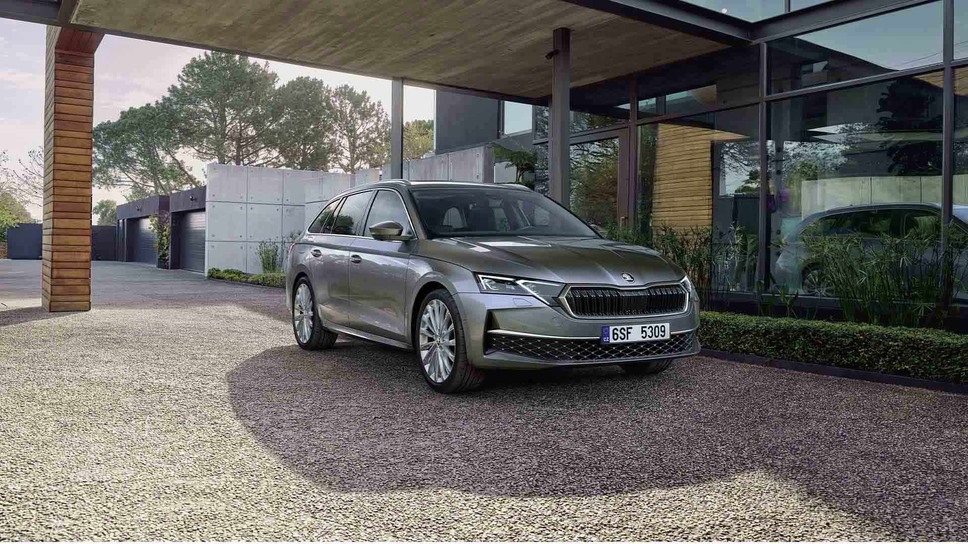 Utvald bild för Nu kan du beställa uppdaterade Škoda Octavia Combi