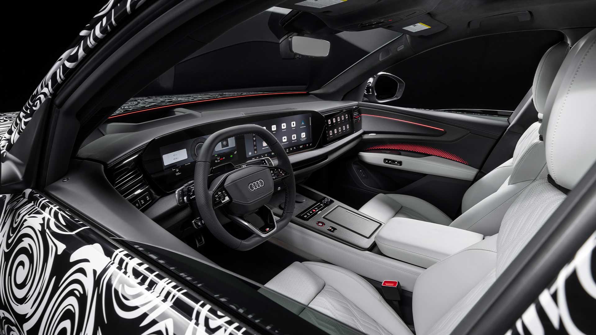 Utvald bild för Audi Q9 - En första blick på interiören
