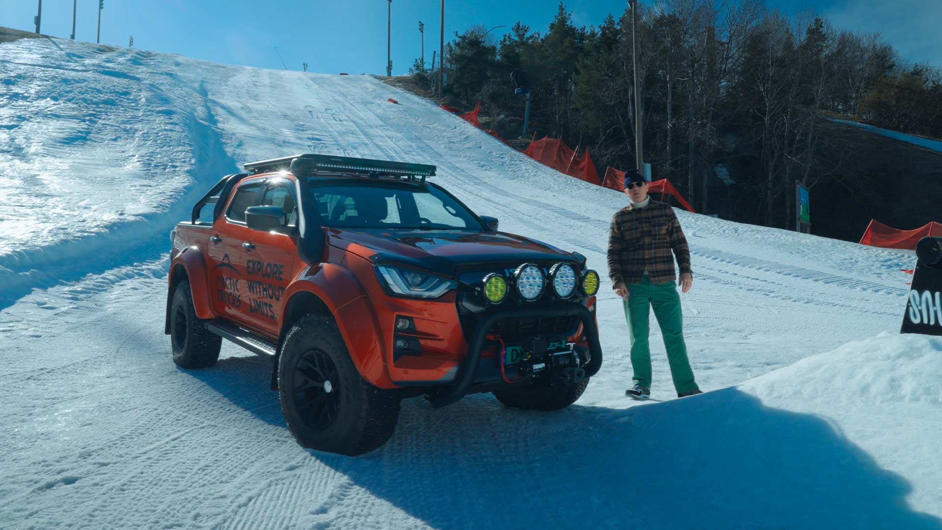 Utvald bild för Provkörning Arctic Trucks Isuzu D-Max AT37