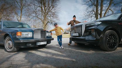 Utvald bild för Provkörning av Hongqi E-HS9