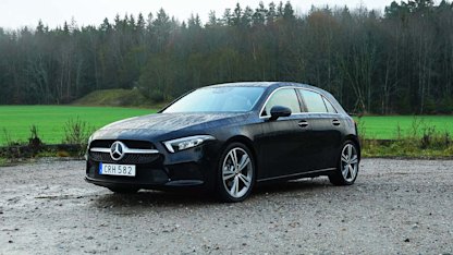 Utvald bild för Provkörning - Mercedes-Benz A180d