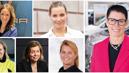 Utvald bild för Vilka är bilbranschens 100 mäktigaste kvinnor år 2022?