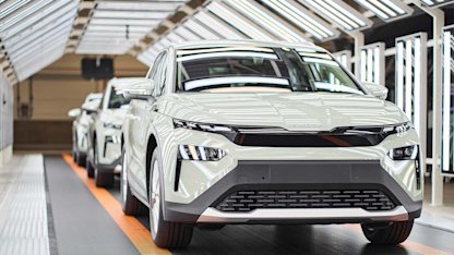 Utvald bild för Tillverkningen av Škoda Elroq har startat