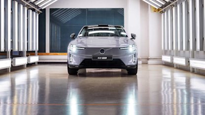 Utvald bild för Volvo drar igång produktionen av nya ES90