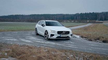 Utvald bild för Provkörning Volvo V60 Recharge T6