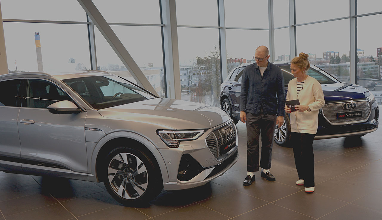 Utvald bild för E-tron - helelektriska premiumbilar från Audi