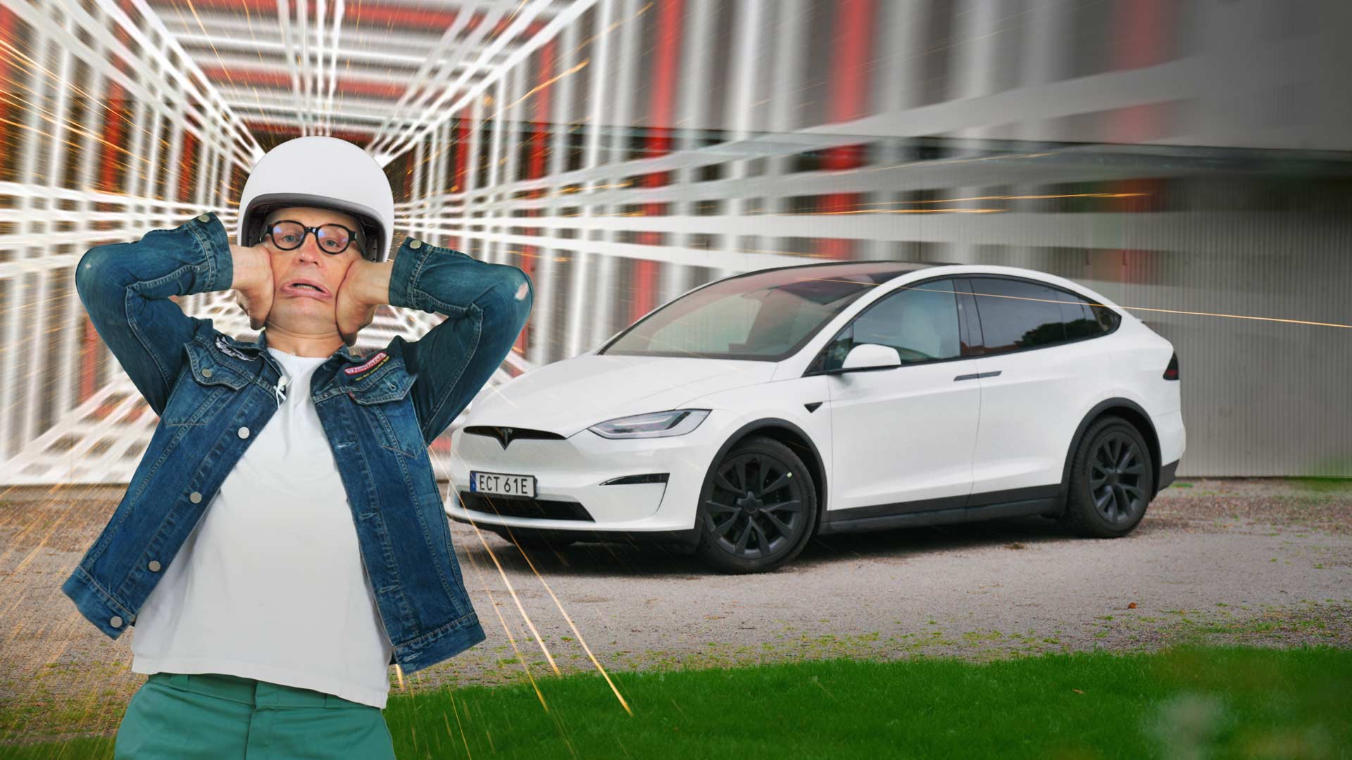 Utvald bild för Provkörning av Tesla Model X