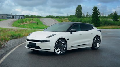 Utvald bild för Provkörning av Zeekr 001
